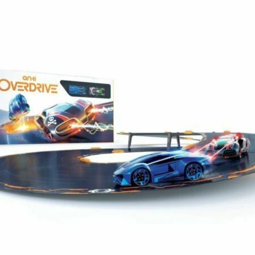 Electric Race Track Playset - Black and Orange - Picture 3 of 5
